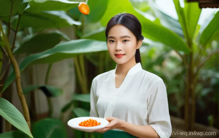 제로웨이스트 화장품의 인기 브랜드 소개 - **Prompt:** A beautiful young Vietnamese woman, with a radiant and healthy complexion, gently holds ...